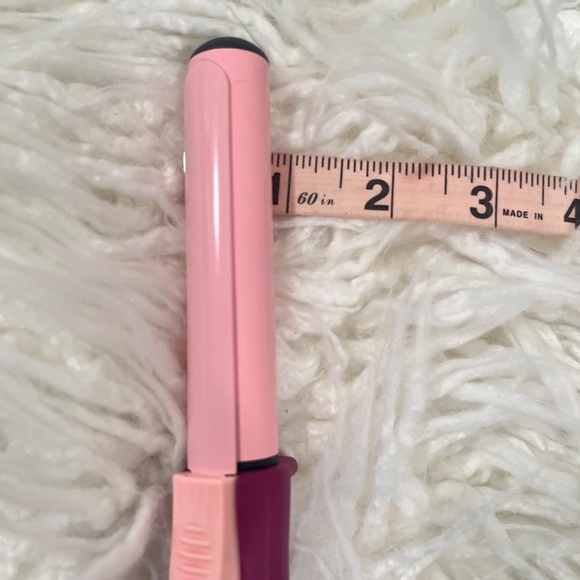 GLISTER "Curling iron with carrying pouch in pink and maroon" - Picture 5 of 6